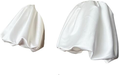 Detachable Puffy Short Sleeves Satin/Organza Stretchy Cuffs in Kuwait