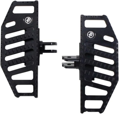 POWER JAMES Mini Rider's Black Foot Pedal Floorboard Control for Harley Davidson 84-2017 Softail Dyna Low Rider, Softail Standard, Street Bob, Fat Bob, and Touring Passenger's (For 2017 Before) in Kuwait