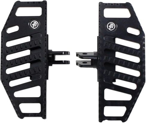 POWER JAMES Mini Rider's Black Foot Pedal Floorboard Control for Harley Davidson 84-2017 Softail Dyna Low Rider, Softail Standard, Street Bob, Fat Bob, and Touring Passenger's (For 2017 Before) in Kuwait