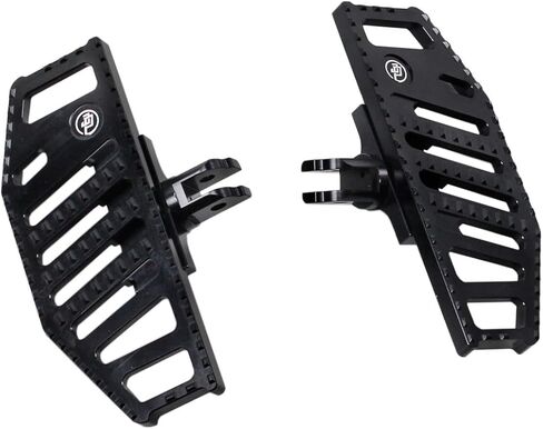 POWER JAMES Mini Rider's Black Foot Pedal Floorboard Control for Harley Davidson 84-2017 Softail Dyna Low Rider, Softail Standard, Street Bob, Fat Bob, and Touring Passenger's (For 2017 Before) in Kuwait