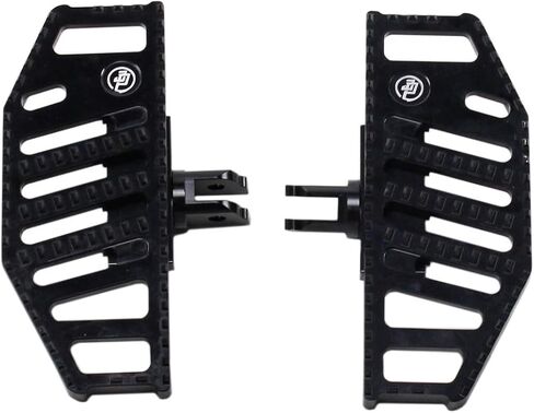 POWER JAMES Mini Rider's Black Foot Pedal Floorboard Control for Harley Davidson 84-2017 Softail Dyna Low Rider, Softail Standard, Street Bob, Fat Bob, and Touring Passenger's (For 2017 Before) in Kuwait