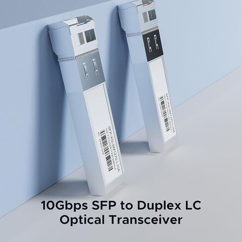 1 Pair 10G SFP+ BIDI Transceiver, LC Single Mode SFP Module SMF, 10GBASE-BIDI 1270nm/1330nm, Up to 20Km, for Switch, Router, Firewall, Network Card, Media Converter etc in Kuwait