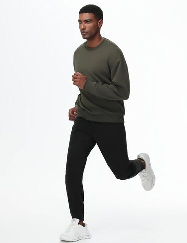 كنزة صوفية فضفاضة للرجال من THE GYM PEOPLE، خفيفة الوزن وناعمة in Kuwait