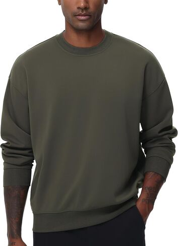 كنزة صوفية فضفاضة للرجال من THE GYM PEOPLE، خفيفة الوزن وناعمة in Kuwait