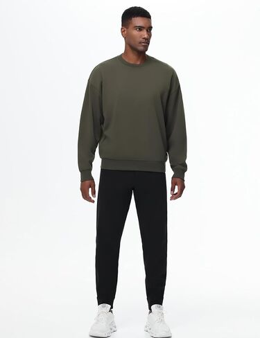 كنزة صوفية فضفاضة للرجال من THE GYM PEOPLE، خفيفة الوزن وناعمة in Kuwait