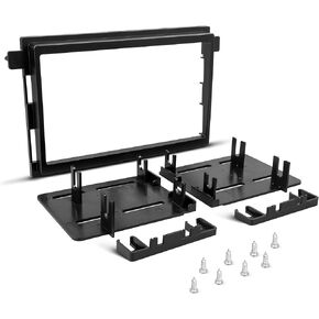 NuIth Double DIN Installation Kit for Select 2004-2010 Ford Edge/Explorer /F150/Fusion/Expedition 2004-2009 Mercury Double DIN Radio Install Dash Kit
