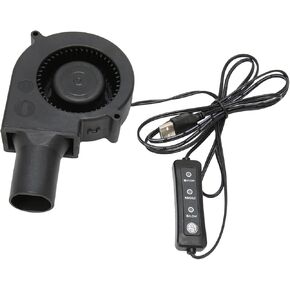 Diyeeni USB Blower Fan 3.8in, 3 Speed Mode, DC 5V, Brushless, 3800 RPM, 22 CFM, USB Powered, Easy Installation, Application