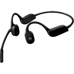 Bone Conduction Headphones Bluetooth with Mic, Noise Cancelling Open-Ear Sweatproof Bone Conducting Headsets Microphone Wireless for Work, Sports,Call, Meeting Headphones