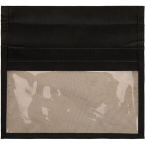 Silent Pocket SLNT Window Faraday Bags 500D Weatherproof Polyester Sleeve with Multishield Signal Blocking Faraday Material for Smartphones, Tablets, Travel, Anti-Hacking (Black, Large)