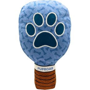 Pickleball Paddle Dog Squeaky Toy – Funny Squeaky & Crinkle Paper Toy for Dogs, Perfect Stocking Stuffer – Cute Christmas Dog Toy for Sporty Pups