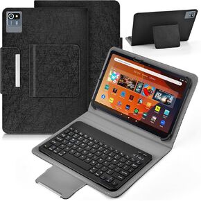 DETUOSI Universal Tablet Keyboard Case for 9.7 inch,10 inch,10.1 inch,10.5 inch,Tablet Keyboard Case with Removable Wireless Bluetooth Keyboard,for Android/iOS Tablet