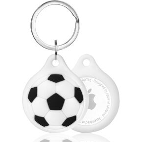 Holder Case Compatible with Apple AirTag, Anime Football AirTag Keychain Cute Air Tag Case Cover Slim and Simple Design, Anti-Lost Airtag Holder Case for Kids, Keys, Pets Dog Cat Collar, Backpack, etc
