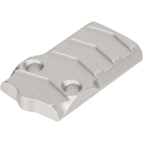 NDZ Performance MOS Optic Cover Plate for Glock 43x & Glock 48, Textured Anodized Aluminum with Aspis Cut Design, Made in The USA - Choose Color