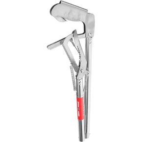 Crab Tongs, Stainless Steel Crabbing Tongs Reptile Rattle Snake Grabber Catch The Sea Fishing Tool Catching Sea Clips Garbage Clips for Cooking Bbq