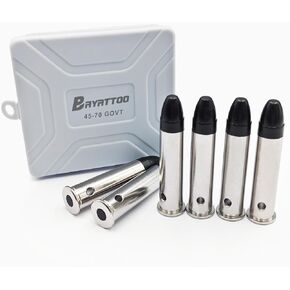 .45-70 Govt Safety Practice Rounds Action Trainer Dummy Round Dry Fire Training Snap Cap (6pk)