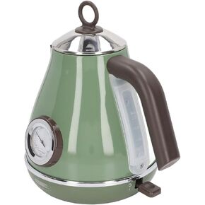 غلاية كهربائية CHICIRIS غلاية كهربائية سريعة الغليان 360 درجة قاعدة دوارة سهلة التشغيل قابس الاتحاد الأوروبي 220-240 فولت للاستخدام المنزلي (أخضر داكن) in Kuwait