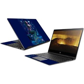 MightySkins Skin Compatible with HP Envy x360 Convertible 13" (2018) - Luminous Mermaid | Protective, Durable, and Unique Vinyl Decal wrap Cover | Easy to Apply, Remove | Made in The USA