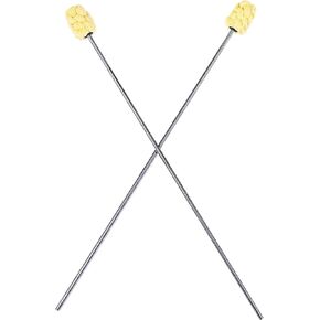 Fire Eating Torch – 2 Inch Woven Kevlar MoonBlaze Head – 17 Inches Long – Sold Individually – Fire Breathing, Spitting, Blower, Circus, Flow, Dance Prop – For Festivals & Performances – By FIRE MECCA