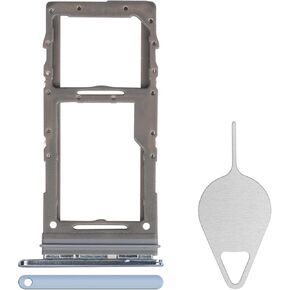 for Samsung Galaxy S20+ 5G Sim Card Tray Replacement (Single SIM Version) - Cloud Blue Card Tray Slot Holder Bracket Adapter with Needle Ejector for S20 Plus 5G SM-G986U