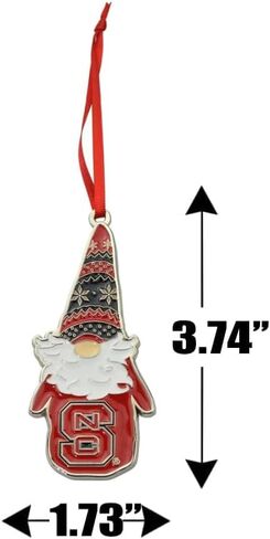Penn State Nitty Lions Gnome Metal Christmas Ornament in Saudi Arabia