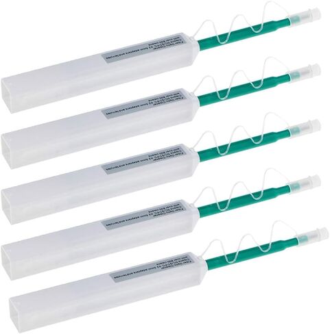 Fiber Optic Cleaning Pen,2PCS Fiber Optic Cleaner Pen for 2.5mm Ferrules SC,FC,ST,SC/APC and FC/APC,800+ Clean Times in Saudi Arabia