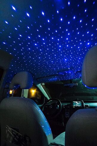 BlissLights Starport USB Laser Star Projector for Game Room Decor, Bedroom Night Light, or Galaxy Mood Lighting Ambiance (Blue) in Saudi Arabia
