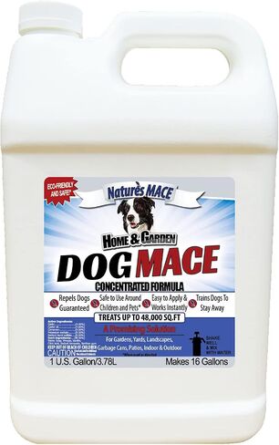 Nature’s MACE Dog Repellent 40oz Spray,Treats 1,000 Sq. Ft., Keep Dogs Out of Your Lawn and Garden,Train Your Dogs to Stay Out of Bushes/Safe to use Around Children & Plants in Saudi Arabia