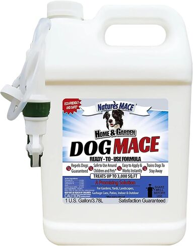 Nature’s MACE Dog Repellent 40oz Spray,Treats 1,000 Sq. Ft., Keep Dogs Out of Your Lawn and Garden,Train Your Dogs to Stay Out of Bushes/Safe to use Around Children & Plants in Saudi Arabia