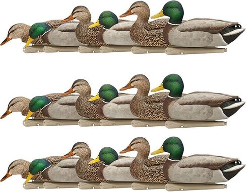 بطات Avian X Topflight العائمة ذات التصميم المتين ووضعيات الحياة الحقيقية لأغراض الصيد والرياضات الخارجية والترفيه in Kuwait