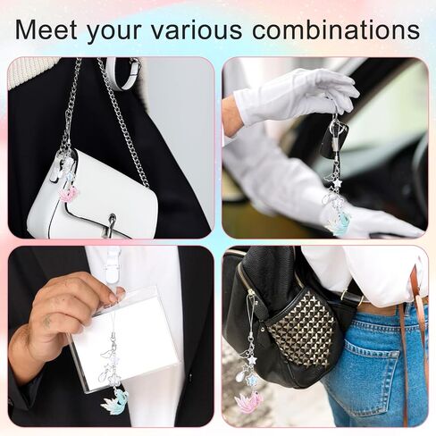 2Pcs Cute Cell Phone Charms Aesthetic Y2K Pink Phone Charm Star Heart Goldfish Phone Straps Charms Y2K Accessories for Women Man Phone Bag Keychain Camera Pendants Decor Chain in Saudi Arabia