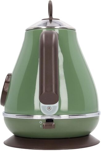 غلاية كهربائية CHICIRIS غلاية كهربائية سريعة الغليان 360 درجة قاعدة دوارة سهلة التشغيل قابس الاتحاد الأوروبي 220-240 فولت للاستخدام المنزلي (أخضر داكن) in Kuwait