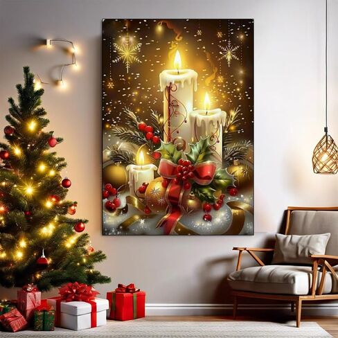 Christmas Diamond Art Kits for Adults-Christmas Gnome Adult Diamond Painting Kits,Christmas Gem Art for Adults for Gift and Home Decoration(12x16inch) in Kuwait