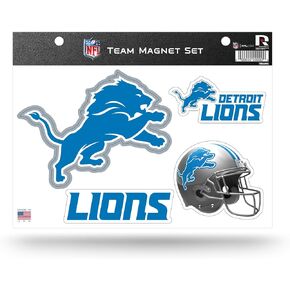 مجموعة ملاءة مغناطيسية لفريق ديترويت ليونز NFL من ريكو إندستريز، 8.5 × 11 بوصة in Kuwait