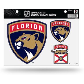 Rico Industries NHL Unisex Die Cut Team Magnet Set Sheet