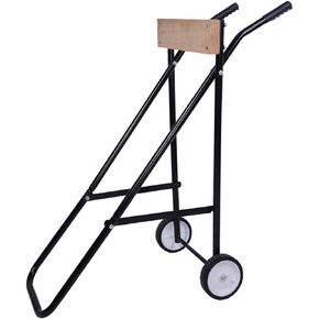 LEADALLWAY Outboard Boat Motor Stand Carrier Cart Dolly Storage Pro Heavy Duty Multi Purposed Engine Stand