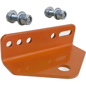 Universal Zero Turn Mower Trailer Hitch - 3/16'' Thick and Heavy Duty Steel Lawn Trailer Hitch Mount (3"-5"), Mounting Hardware Included