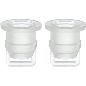 Motoforti Automotive Transfer Case Cable Bushing, for Jeep Wrangler JK 2007-2018, Rubber, 68064273ab, Transparent, 2 Pcs