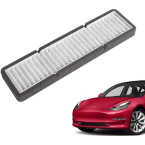 Tesla Model 3 Air Intake Filters Cabin Air Vent Intake with Activated Carbon Air Conditioning Air Intake Inlet Cover for 2017 2018 2019 2020 Tesla Model 3