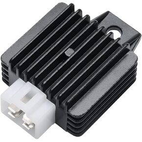 MaxLouder Regulator Rectifier 12v full wave voltage Rectifier Regulator 4 Pin for GY6 50cc 125cc 150cc Chinese Moped Scooter ATVs,Go Karts