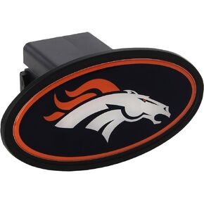NFL Denver Broncos Plastic Logo Hitch Cover, Class III