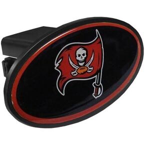NFL Tampa Bay Buccaneers Plastic Logo Hitch Cover, Class III