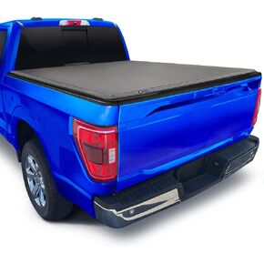 Tyger Auto T3 Soft Tri-fold Truck Bed Tonneau Cover Compatible with 2017-2024 Ford F-250 F-350 Super Duty | 6.75' (82") Bed | TG-BC3F1124
