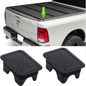 LINOAH Stake Pocket Covers for 2019-2024 Ram 1500 Rail Stake Pocket Cover Compatible with 5TH Gen Dodge Ram 1500 Rear Truck Tonneau Covers, Pack of 2 in Kuwait