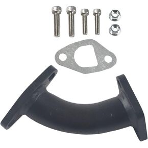 Racing Performance Intake Pipe Inlet Manifold Black For Coleman Powersports CT200U BT200X CT200u-ex,212cc 196cc/6.5HP Go Kart and Gas Mini Bike,For Honda GX160 GX200