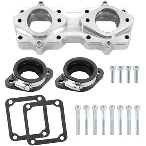 Tektall Billet Intake Manifolds Boots Replace for Yamaha Banshee Keihin Mikuni 33 34 35mm