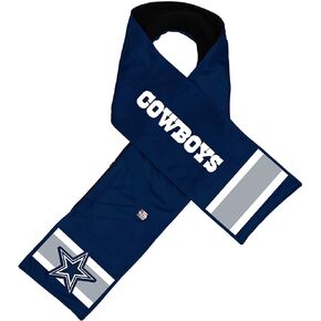 Littlearth unisex-adult NFL Dallas Cowboys Hero Jersey Scarf, Team Color, 60" Length x 7.5" Width