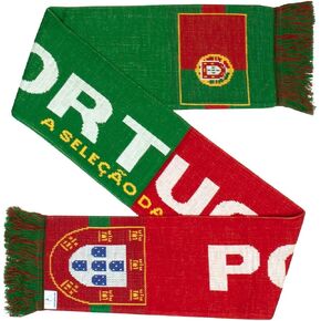 Portugal Soccer Knit Scarf