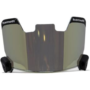 Barnett Football Eyeshield Visor, revo Gold, Eyes-Shield