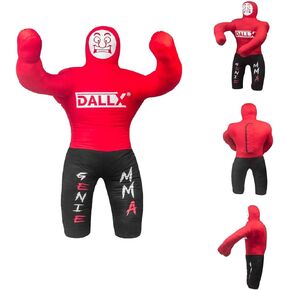 Kids Grappling Dummy for Fitness Training Practice Wrestling Judo Karate MMA Punching Dummy for Kids Jiu-Jitsu - UNFILLED