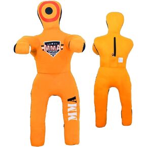 MMA SPORTS BJJ Wrestling Dummy Punching Bag Submission MMA Brazilian Jiu Jitsu Judo Karate Throwing Boxing Dummy Dummies Sports Grappling Dummy-36-40 INCHES-UNFILLED,2021